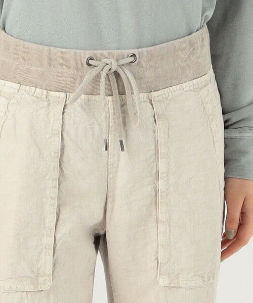 TOMORROWLAND / トゥモローランド その他パンツ | リネン 裾リブパンツ WTXL1677 | 詳細5