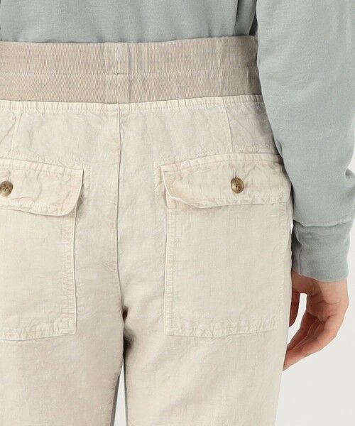 TOMORROWLAND / トゥモローランド その他パンツ | リネン 裾リブパンツ WTXL1677 | 詳細6