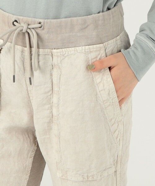 TOMORROWLAND / トゥモローランド その他パンツ | リネン 裾リブパンツ WTXL1677 | 詳細7