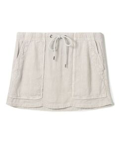 TOMORROWLAND / トゥモローランド ミニ・ひざ丈スカート | リネンブレンド ユーティリティミニスカート WLVI5997