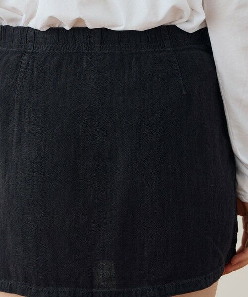 TOMORROWLAND / トゥモローランド ミニ・ひざ丈スカート | リネンブレンド ユーティリティミニスカート WLVI5997 | 詳細6