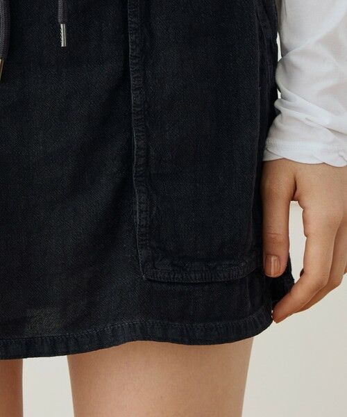 TOMORROWLAND / トゥモローランド ミニ・ひざ丈スカート | リネンブレンド ユーティリティミニスカート WLVI5997 | 詳細8