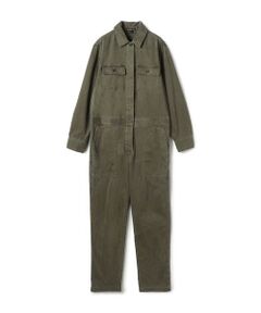 TOMORROWLAND / トゥモローランド サロペット・オールインワン | ストレッチヘリンボーン ジャンプスーツ WHBS6963