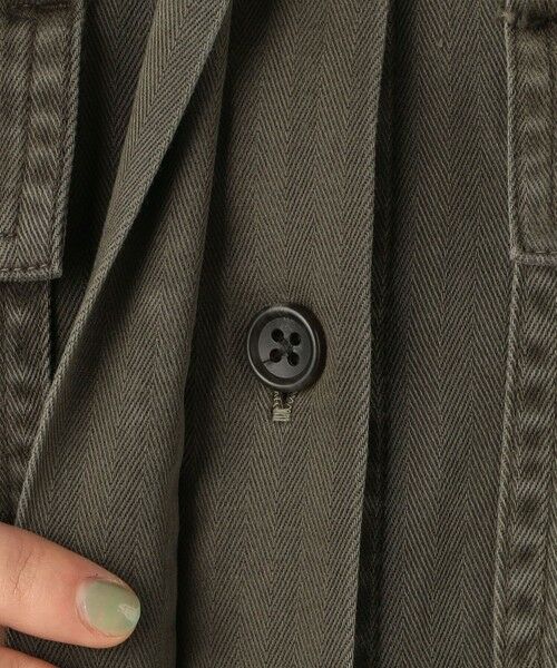 TOMORROWLAND / トゥモローランド サロペット・オールインワン | ストレッチヘリンボーン ジャンプスーツ WHBS6963 | 詳細11