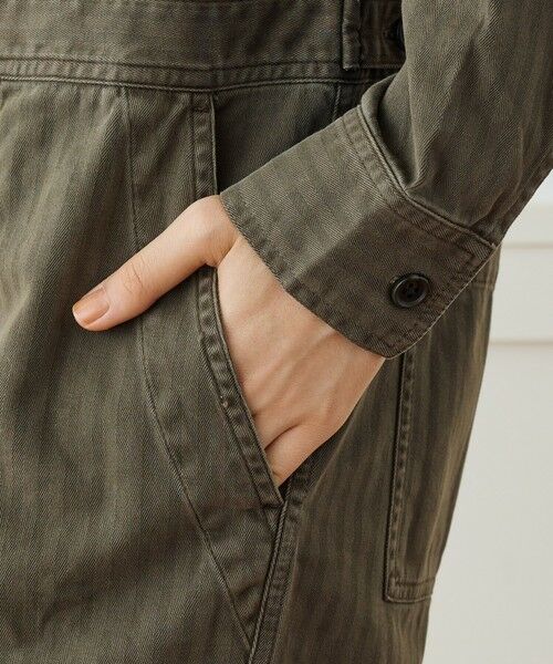 TOMORROWLAND / トゥモローランド サロペット・オールインワン | ストレッチヘリンボーン ジャンプスーツ WHBS6963 | 詳細5