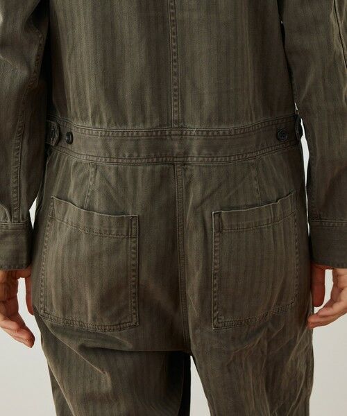 TOMORROWLAND / トゥモローランド サロペット・オールインワン | ストレッチヘリンボーン ジャンプスーツ WHBS6963 | 詳細8