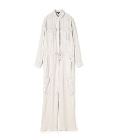 TOMORROWLAND / トゥモローランド サロペット・オールインワン | リネンブレンドカーゴジャンプスーツ WLVI6959