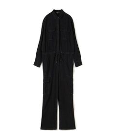 TOMORROWLAND / トゥモローランド サロペット・オールインワン | リネンブレンドカーゴジャンプスーツ WLVI6959