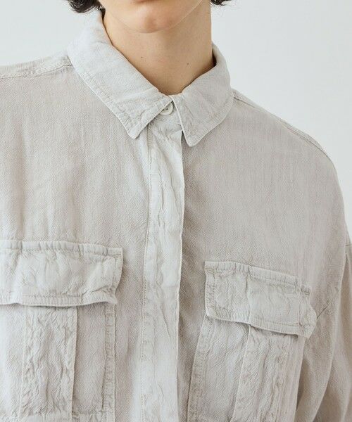 TOMORROWLAND / トゥモローランド サロペット・オールインワン | リネンブレンドカーゴジャンプスーツ WLVI6959 | 詳細4