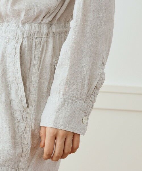 TOMORROWLAND / トゥモローランド サロペット・オールインワン | リネンブレンドカーゴジャンプスーツ WLVI6959 | 詳細5