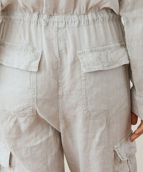 TOMORROWLAND / トゥモローランド サロペット・オールインワン | リネンブレンドカーゴジャンプスーツ WLVI6959 | 詳細8