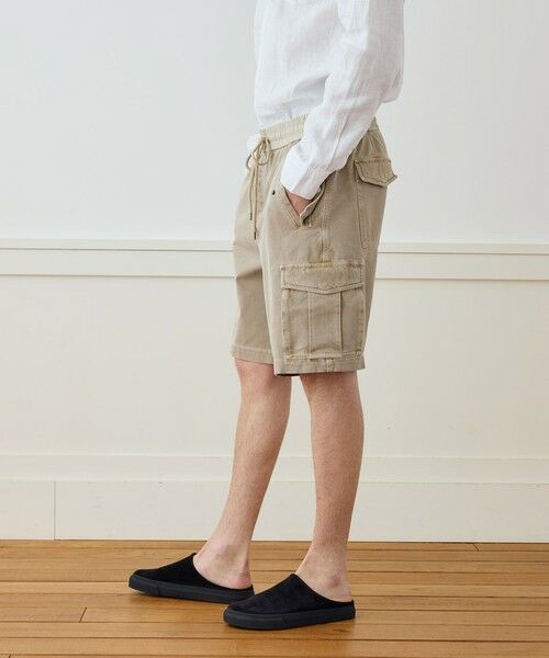 TOMORROWLAND / トゥモローランド ショート・ハーフ・半端丈パンツ | コットンテリー カーゴショーツ MWCT4288 | 詳細3