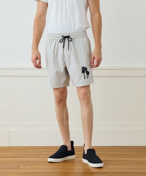 TOMORROWLAND / トゥモローランド ショート・ハーフ・半端丈パンツ | パームエンブロイダリー ボードショーツ MTWN4285PB | 詳細2