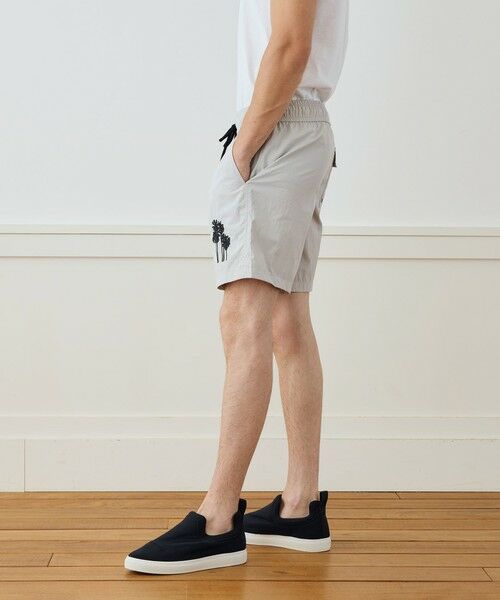 TOMORROWLAND / トゥモローランド ショート・ハーフ・半端丈パンツ | パームエンブロイダリー ボードショーツ MTWN4285PB | 詳細3