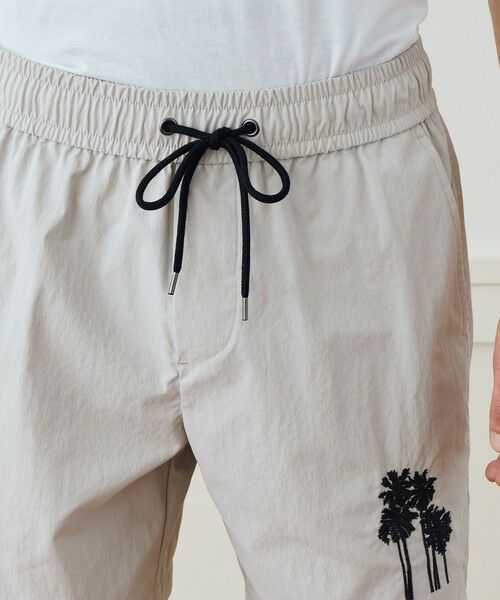 TOMORROWLAND / トゥモローランド ショート・ハーフ・半端丈パンツ | パームエンブロイダリー ボードショーツ MTWN4285PB | 詳細5