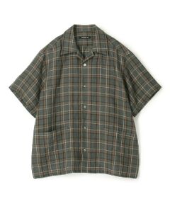 TOMORROWLAND / トゥモローランド シャツ・ブラウス | ランダムリネン オープンカラーシャツ