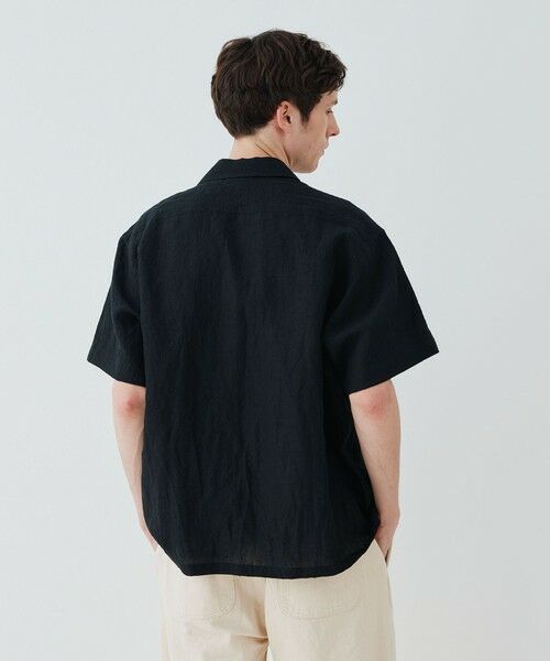 TOMORROWLAND / トゥモローランド シャツ・ブラウス | ランダムリネン オープンカラーシャツ | 詳細4