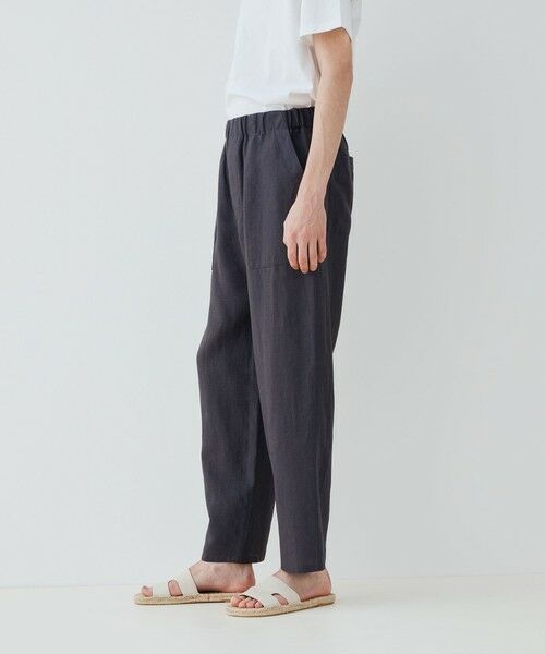 TOMORROWLAND / トゥモローランド その他パンツ | リネンポプリン イージーパンツ | 詳細3