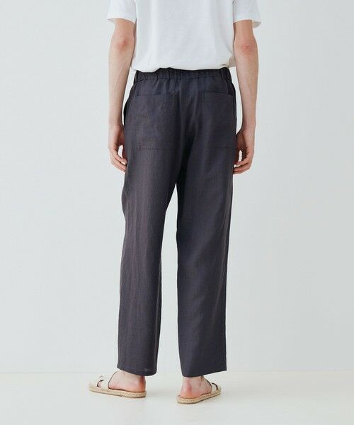 TOMORROWLAND / トゥモローランド その他パンツ | リネンポプリン イージーパンツ | 詳細4