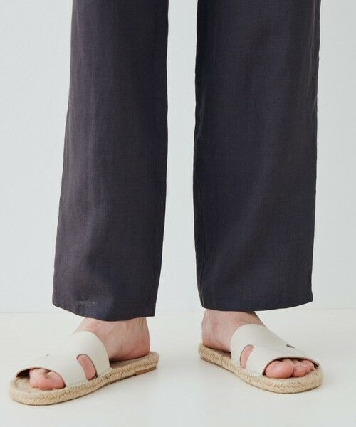 TOMORROWLAND / トゥモローランド その他パンツ | リネンポプリン イージーパンツ | 詳細8