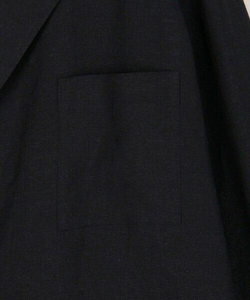 TOMORROWLAND / トゥモローランド テーラードジャケット | リネンポプリン テーラード シャツジャケット | 詳細6