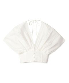 TOMORROWLAND / トゥモローランド シャツ・ブラウス | コットンナイロンジャガードオープンスリーブブラウス