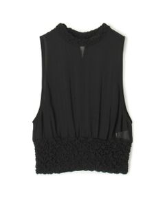 TOMORROWLAND / トゥモローランド シャツ・ブラウス | シャーリングシルク タンクトップ