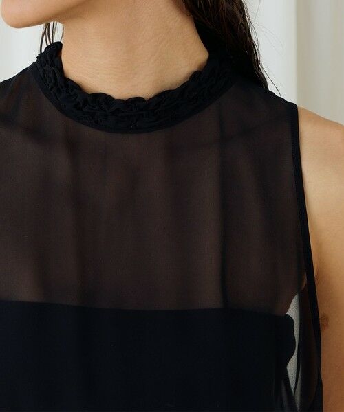 TOMORROWLAND / トゥモローランド シャツ・ブラウス | シャーリングシルク タンクトップ | 詳細5