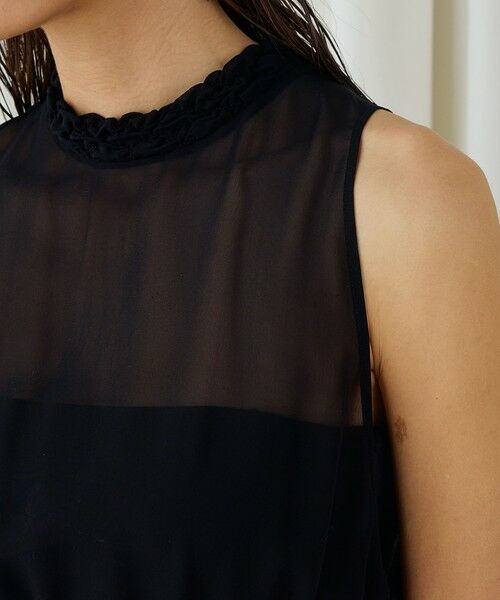 TOMORROWLAND / トゥモローランド シャツ・ブラウス | シャーリングシルク タンクトップ | 詳細6