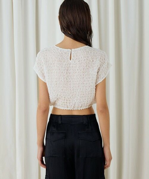 TOMORROWLAND / トゥモローランド シャツ・ブラウス | シャーリングシルク ショートプルオーバー | 詳細12