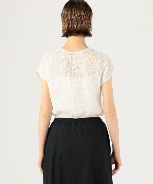 TOMORROWLAND / トゥモローランド シャツ・ブラウス | シャーリングシルク ショートプルオーバー | 詳細4