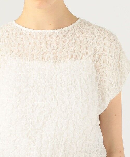 TOMORROWLAND / トゥモローランド シャツ・ブラウス | シャーリングシルク ショートプルオーバー | 詳細5