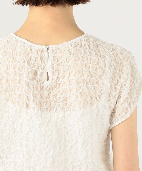 TOMORROWLAND / トゥモローランド シャツ・ブラウス | シャーリングシルク ショートプルオーバー | 詳細6