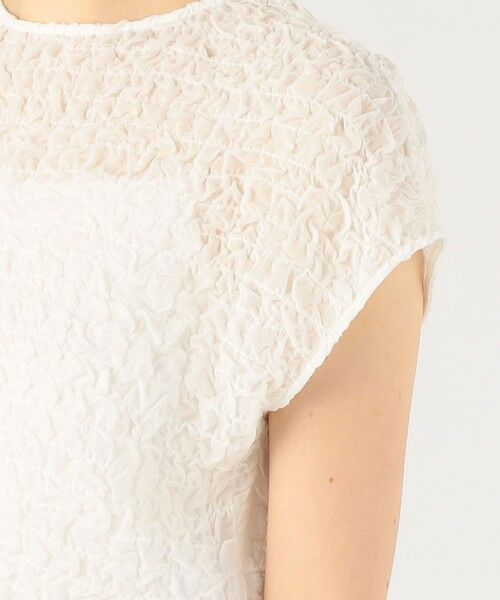 TOMORROWLAND / トゥモローランド シャツ・ブラウス | シャーリングシルク ショートプルオーバー | 詳細7