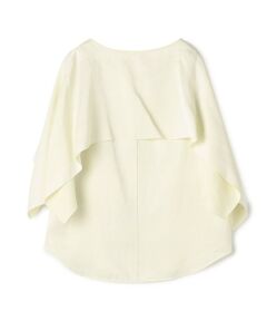 TOMORROWLAND / トゥモローランド シャツ・ブラウス | ソフトサテン レイヤードブラウス