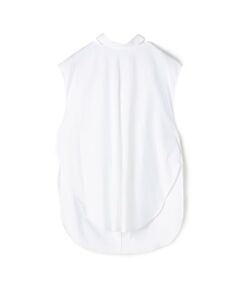 TOMORROWLAND / トゥモローランド シャツ・ブラウス | ストレッチポプリン スタンドカラーブラウス