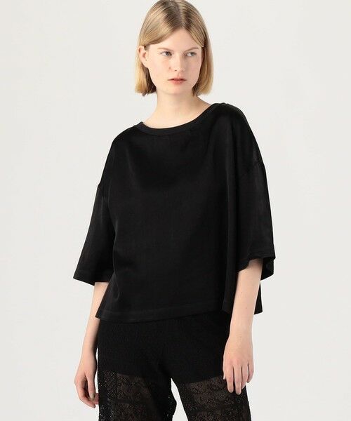 TOMORROWLAND / トゥモローランド シャツ・ブラウス | ソフトサテン ビッグTシャツブラウス | 詳細2