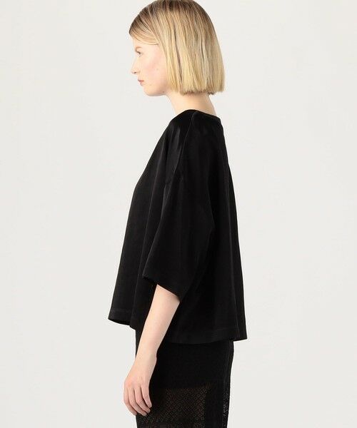 TOMORROWLAND / トゥモローランド シャツ・ブラウス | ソフトサテン ビッグTシャツブラウス | 詳細3