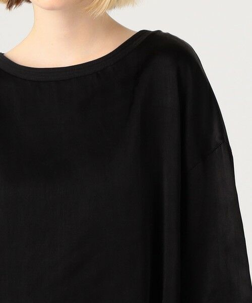 TOMORROWLAND / トゥモローランド シャツ・ブラウス | ソフトサテン ビッグTシャツブラウス | 詳細5