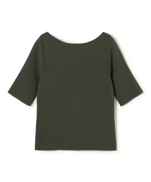 TOMORROWLAND / トゥモローランド ニット・セーター | ハイツイストドライコットン ハーフスリーブプルオーバー(57 カーキ)