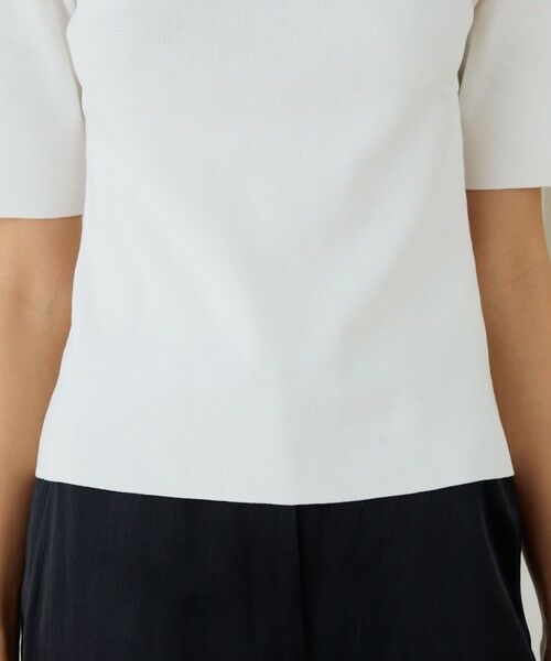 TOMORROWLAND / トゥモローランド ニット・セーター | ハイツイストドライコットン ハーフスリーブプルオーバー | 詳細7