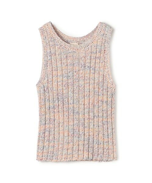 TOMORROWLAND/トゥモローランド ラミーミックスツイストコットン タンクトップ 12 ホワイト系 F