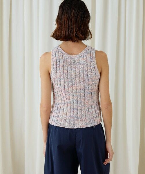 TOMORROWLAND / トゥモローランド タンクトップ | ラミーミックスツイストコットン タンクトップ | 詳細4