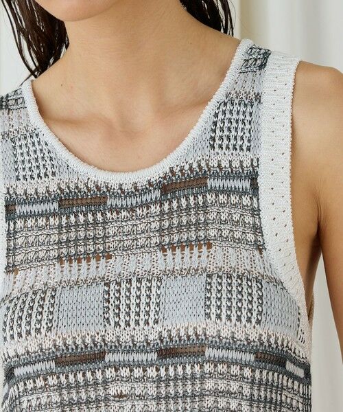 TOMORROWLAND / トゥモローランド タンクトップ | レーヨンタックステッチ タンクトップ | 詳細5