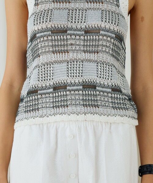 TOMORROWLAND / トゥモローランド タンクトップ | レーヨンタックステッチ タンクトップ | 詳細7