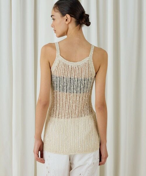 TOMORROWLAND / トゥモローランド ニット・セーター | スラブコットンニットキャミソール | 詳細4