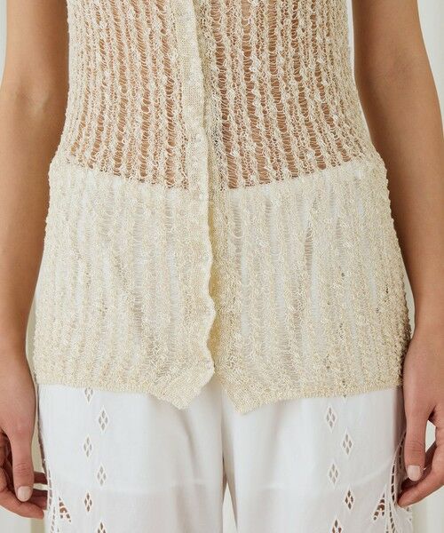 TOMORROWLAND / トゥモローランド ニット・セーター | スラブコットンニットキャミソール | 詳細7