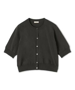 TOMORROWLAND / トゥモローランド カーディガン・ボレロ | ドライポリエステルコットン ショートカーディガン