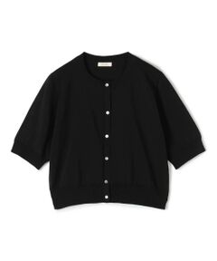 TOMORROWLAND / トゥモローランド カーディガン・ボレロ | ドライポリエステルコットン ショートカーディガン
