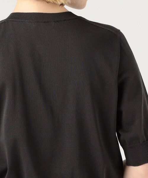 TOMORROWLAND / トゥモローランド カーディガン・ボレロ | ドライポリエステルコットン ショートカーディガン | 詳細6